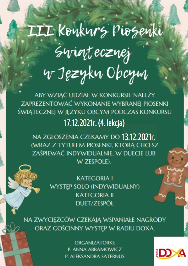 świąteczna piosenka plakat poprjpg