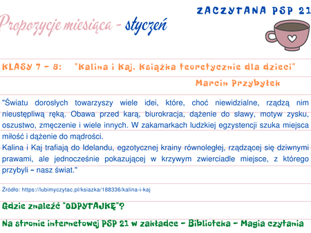 4 styczeń kl. 7 8